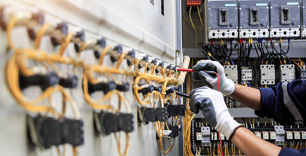 Professional Electrician technician working in Croswell, MI